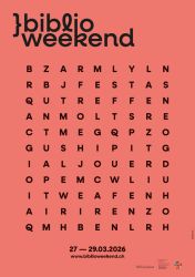 A3 Biblioweekend Rot Affiche 2026 1